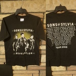 Sons of Sylvia shirt MEDIUM 2010 revelation tour A2